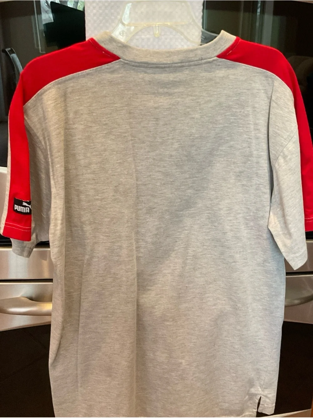 Ohio State Buckeyes Men’s PUMA Embroidered Short Sleeve T-Shirt - MED - RARE
